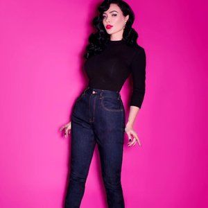 BAD GIRL DENIM Vixen by Micheline Pitt ~ NEW WITHOUT TAGS ~ NWOT